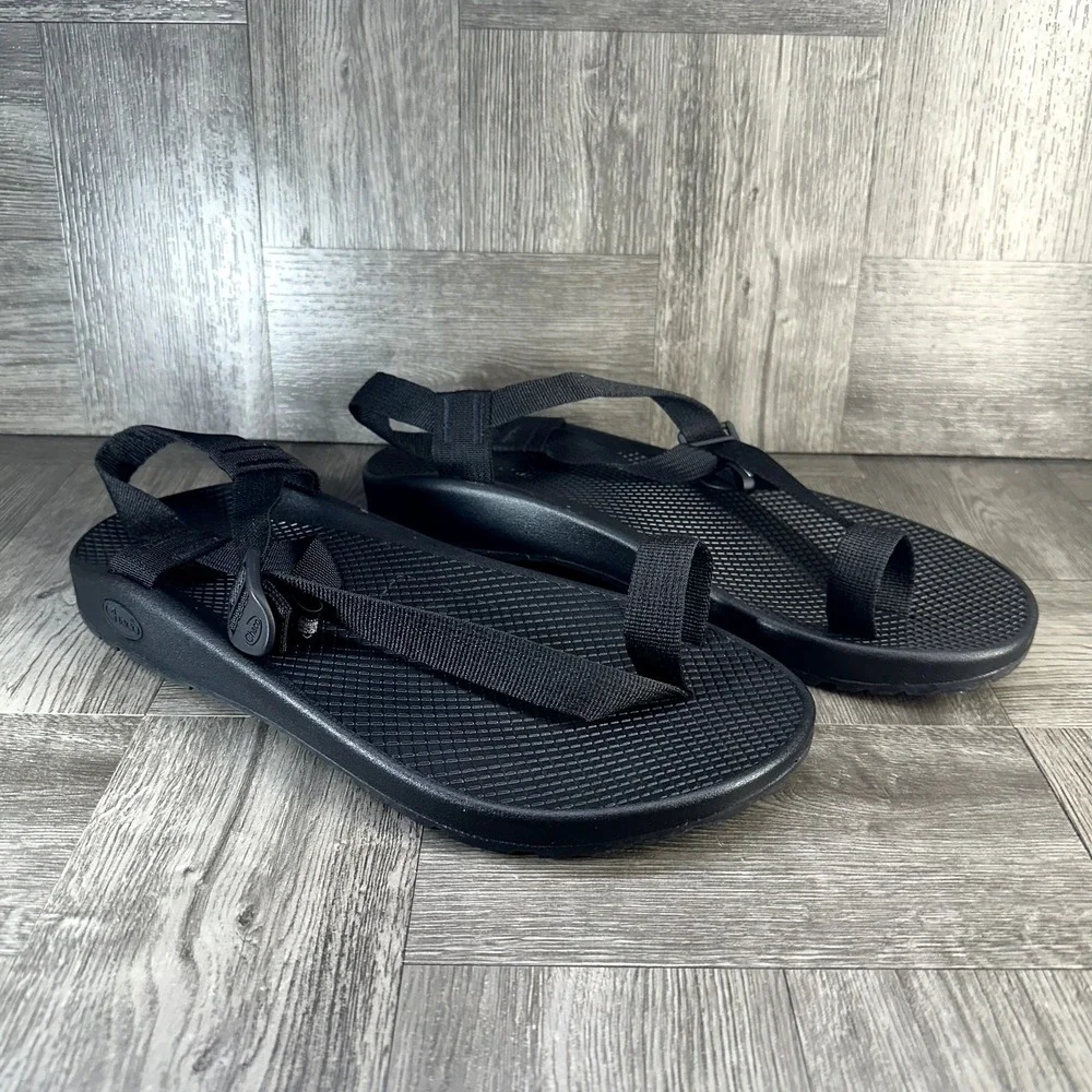 Chaco Z/2 Classic Sandals Mens 12 Black Hiking Outdoor Water Sport‎ Strappy NEW